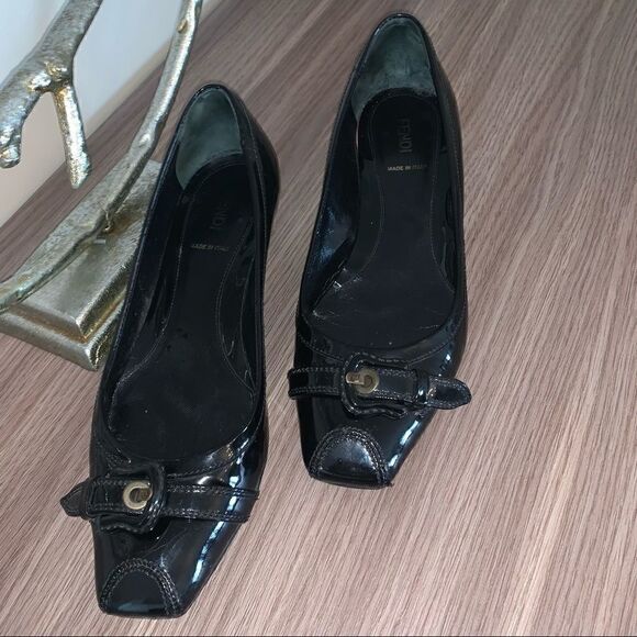 Fendi buckle shoes patent leather - Picture 11 of 12